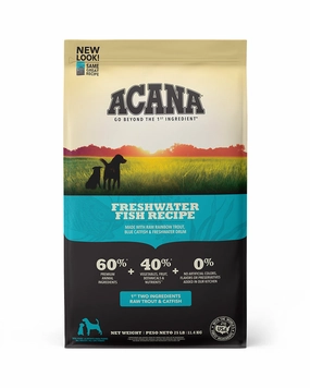 Acana Heritage Freshwater Fish Dry Dog Food 25lb