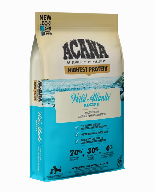 Acana Highest Protein - Wild Atlantic Dry Dog Food 25lb