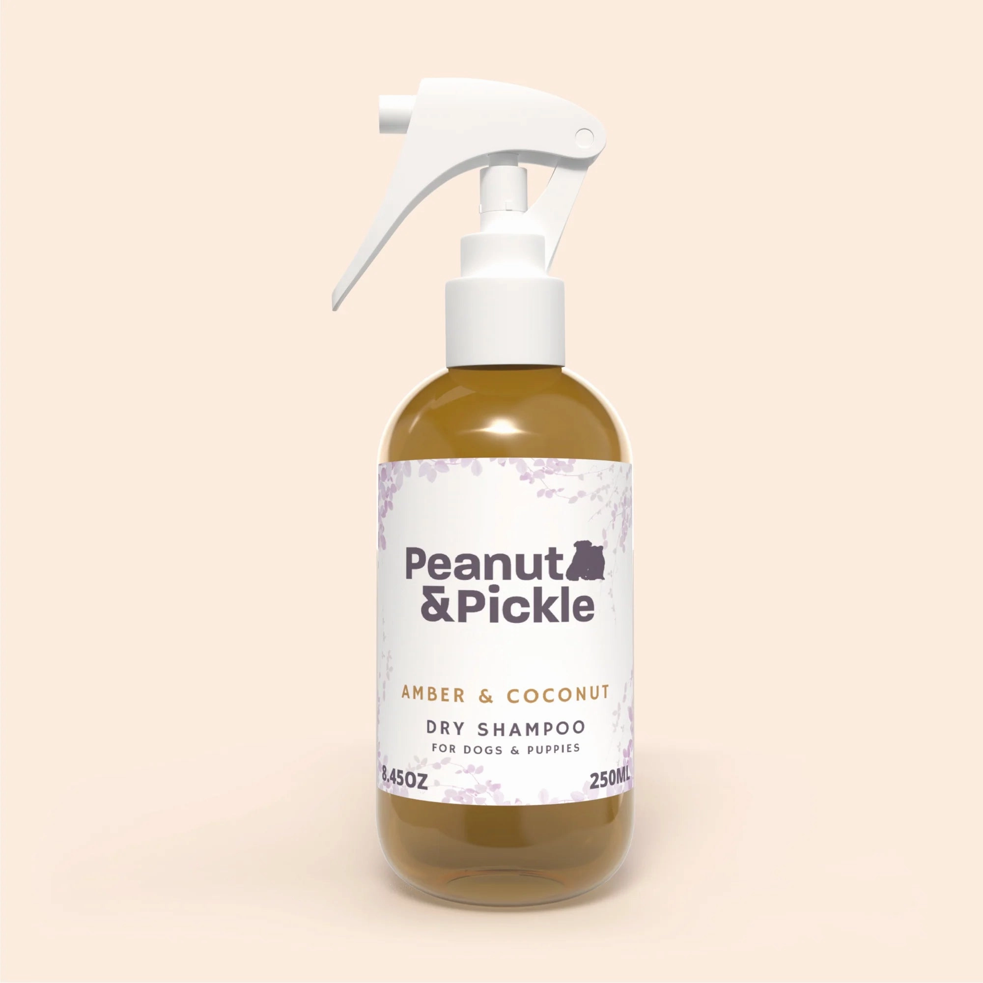 Amber & Coconut Dog and Puppy Dry Shampoo 250ml