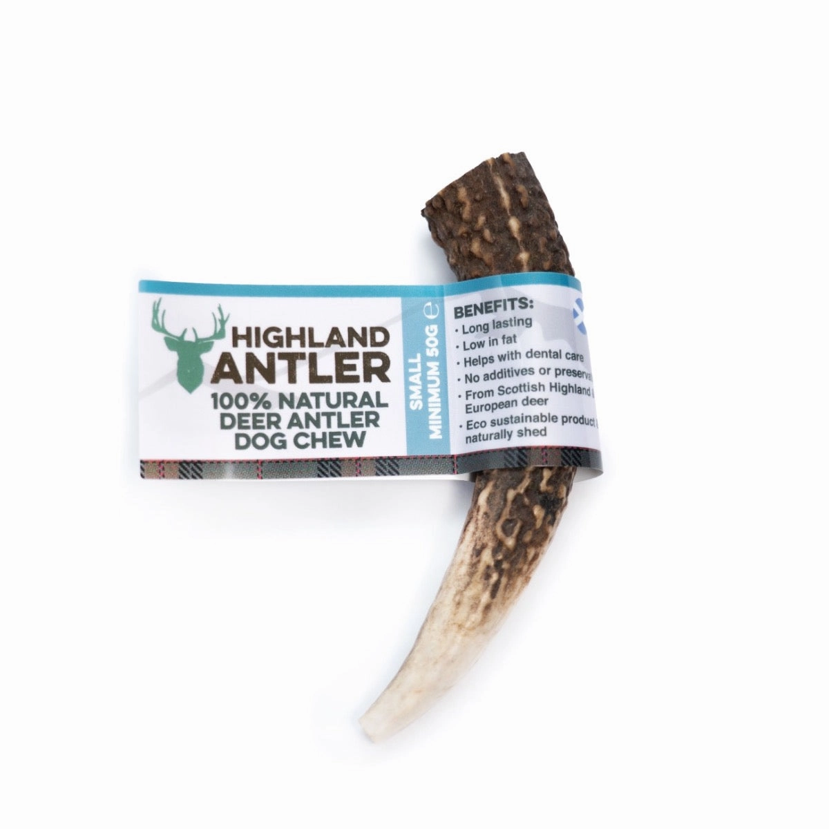 Antos 100% Natural Deer Antler Dog Chew Small