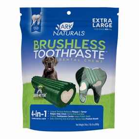 Ark Naturals Brushless Toothpaste Dental Chews for Dogs -Extra Large 24oz??