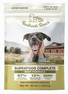 Badlands Ranch Superfood Complete Beef 64oz
