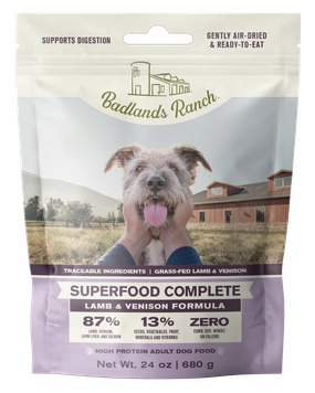 Badlands Ranch Superfood Complete Lamb & Venison 24oz