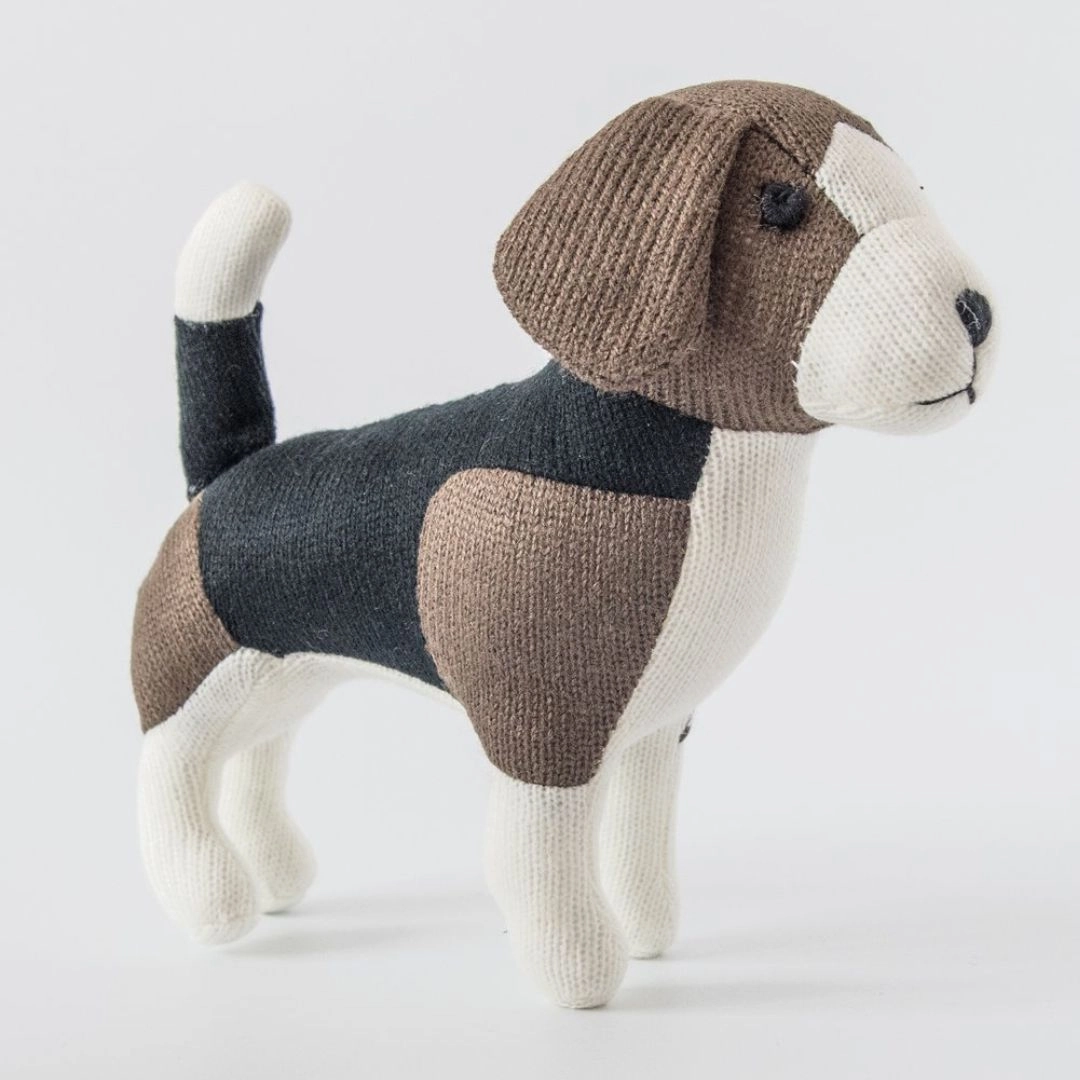 Beagle Knitted Dog Toy