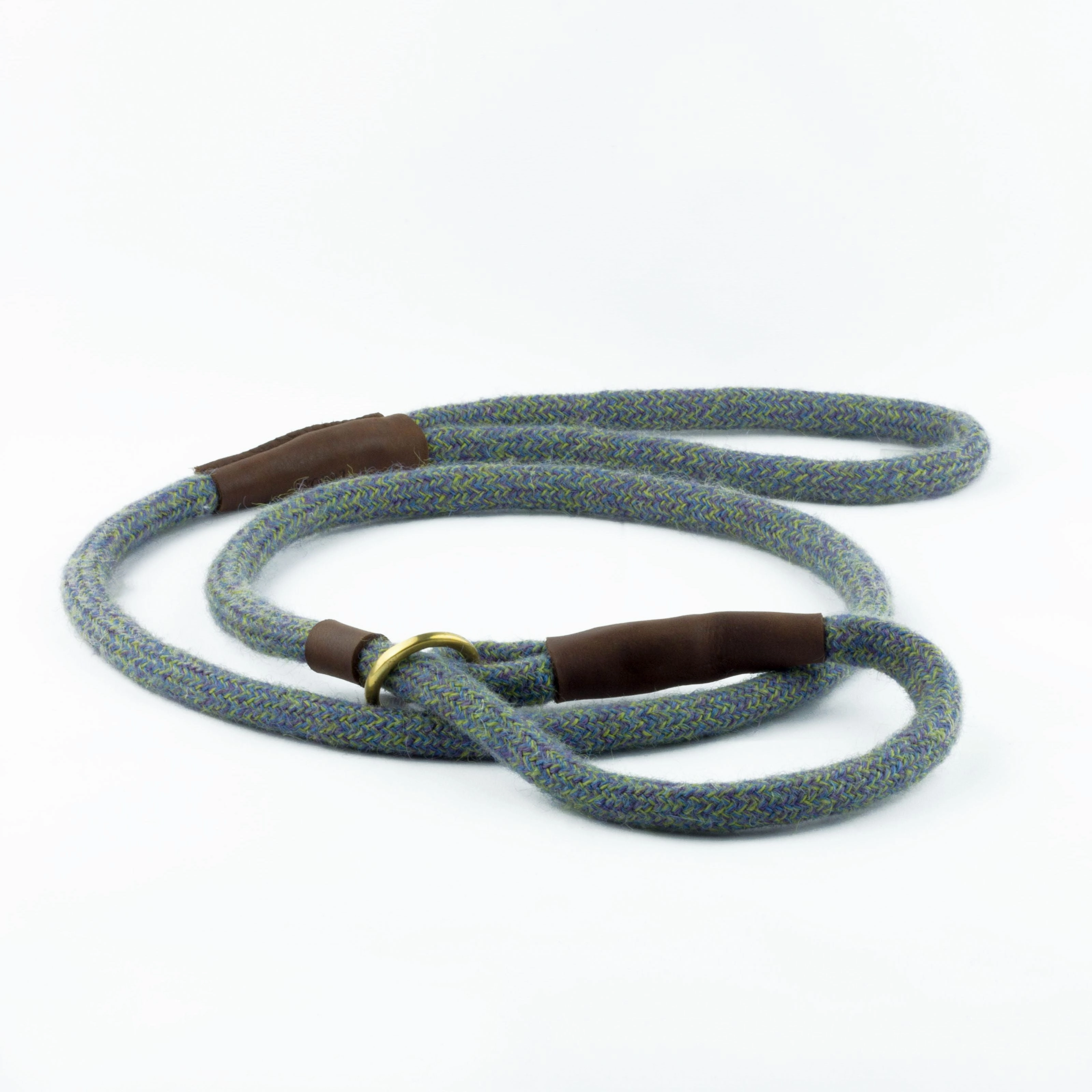 Blue Tweed 100% British Wool Dog Collar