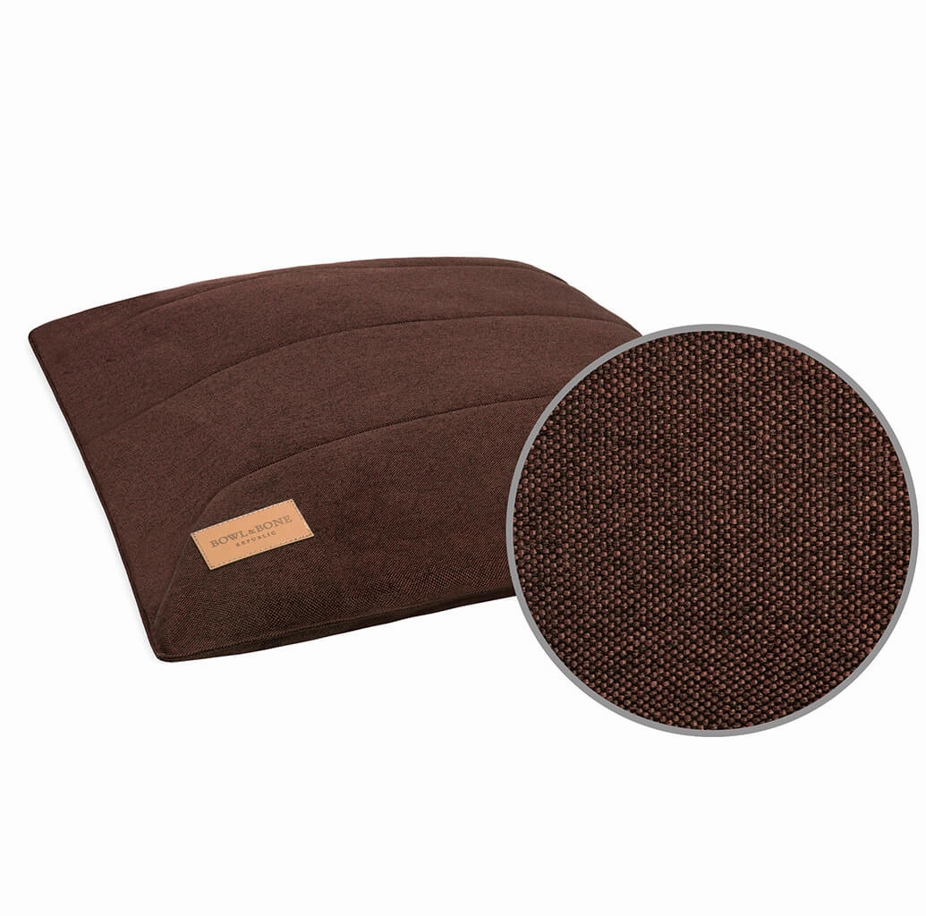 Bowl and Bone Brown Urban Dog Cushion