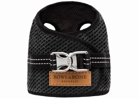 Bowl and Bone Graphite Grey Soho Dog Harness