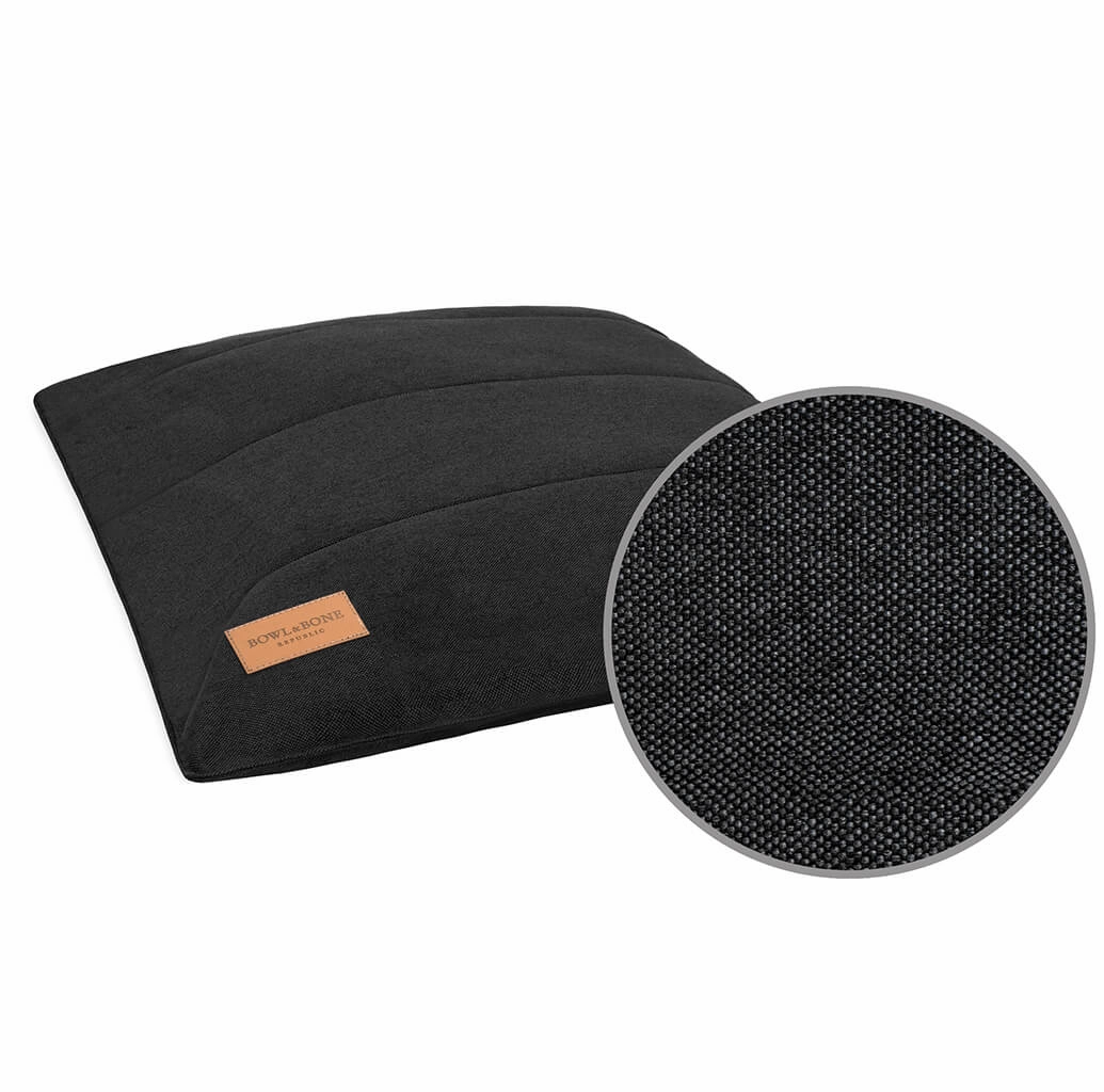 Bowl and Bone Graphite Urban Dog Cushion
