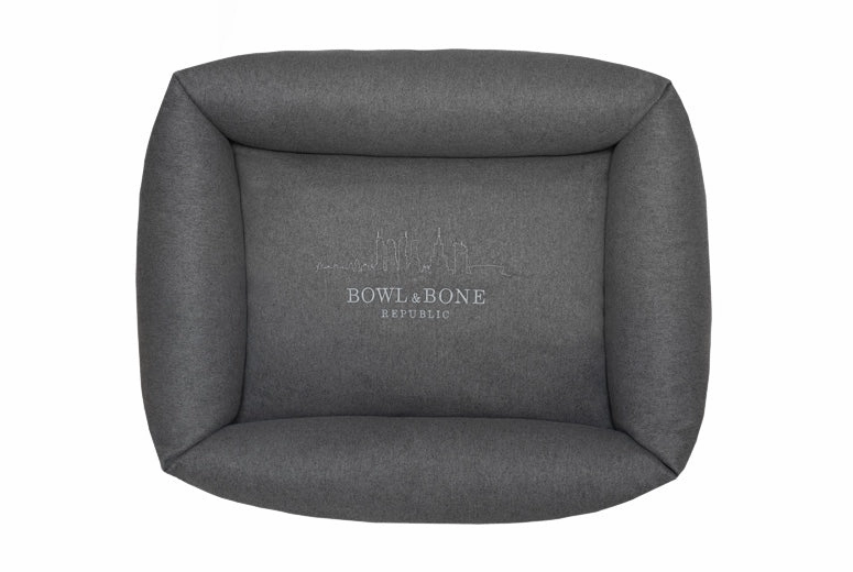 Bowl and Bone Loft Dog Bed Graphite