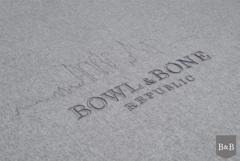 Bowl and Bone Loft Dog Bed Graphite