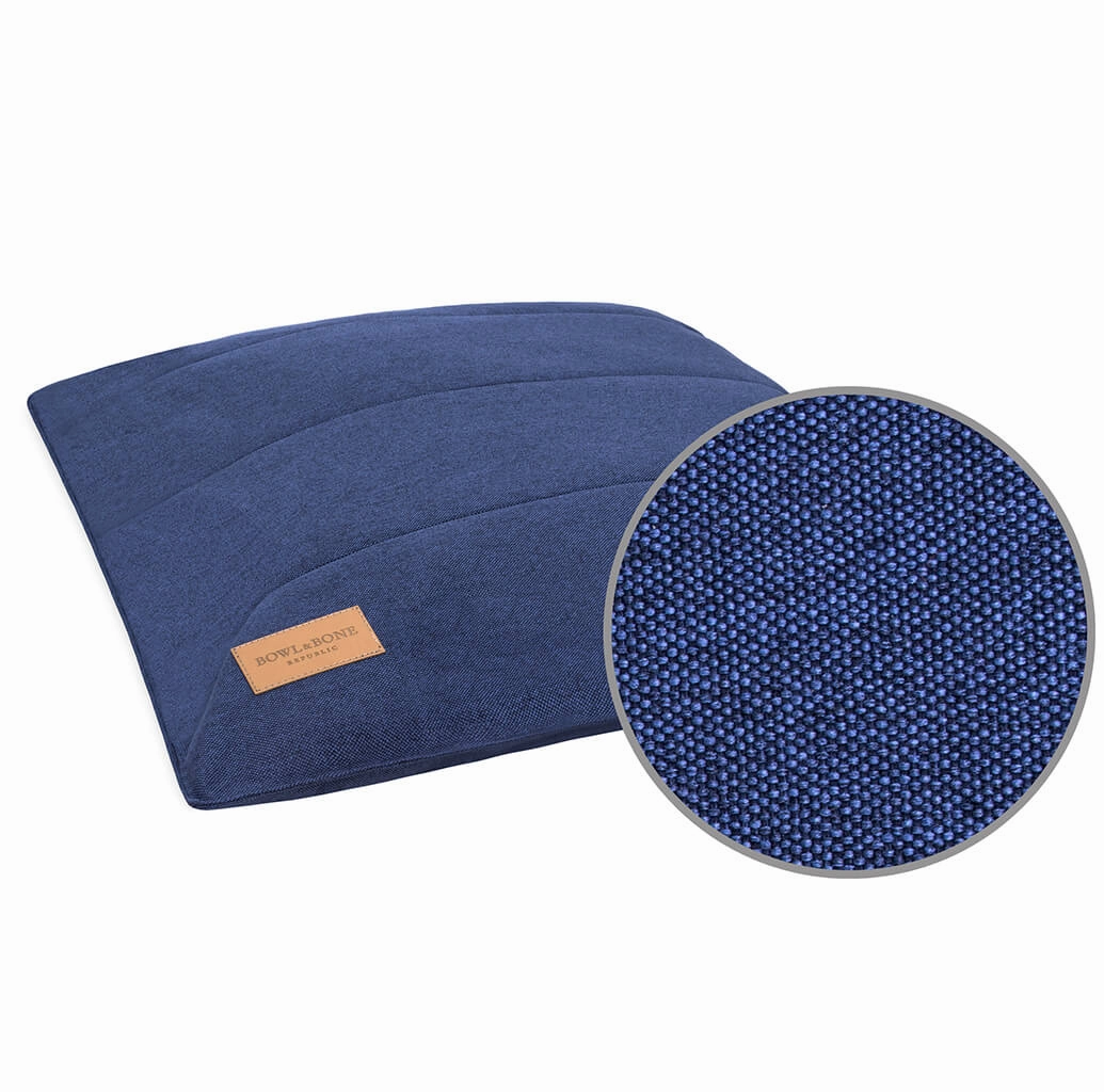 Bowl and Bone Navy Urban Dog Cushion