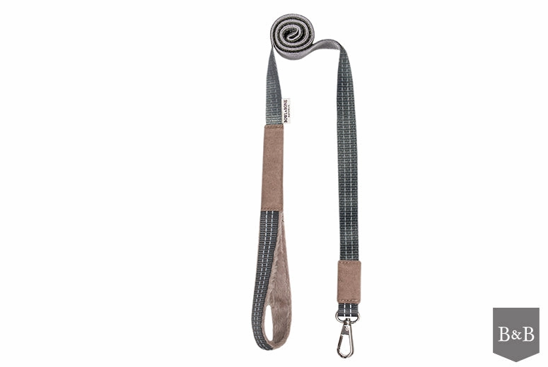 Bowl and Bone Yeti Brown Dog Harness And Lead Set