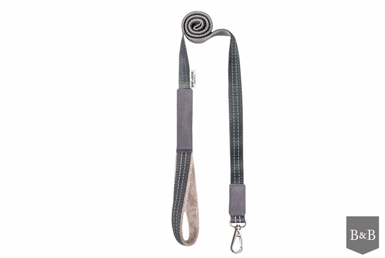 Bowl and Bone Yeti Grey Dog Harness And Lead Set