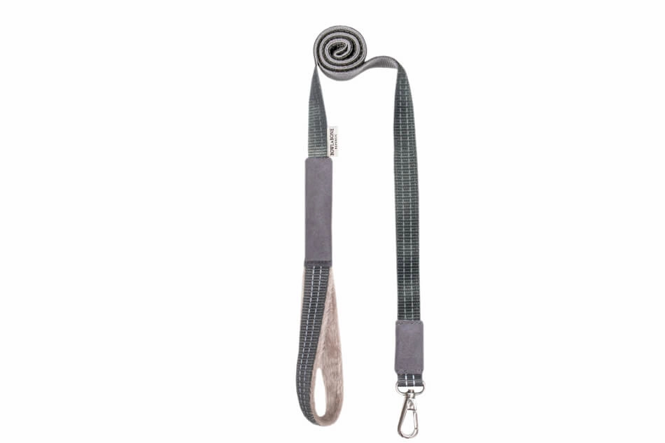 Bowl and Bone Yeti Grey Dog Harness