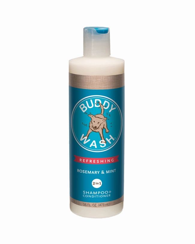 Buddy Wash? Rosemary & Mint 2-in-1 Shampoo   Conditioner 16oz