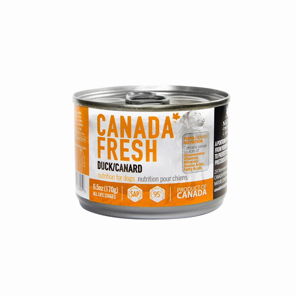 Canada Fresh Wet Dog Food Duck 6oz