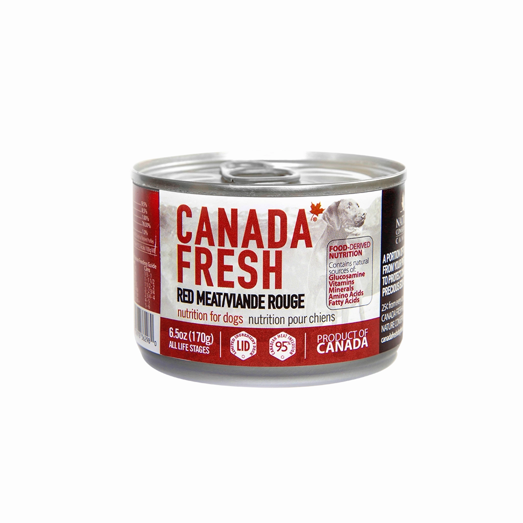 Canada Fresh Wet Dog Food Red Meat 6oz