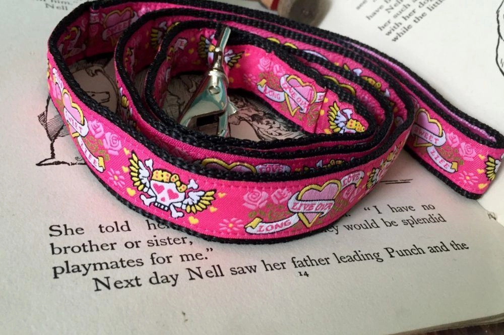 Captain Gracie Designer Dog Collar and Lead Set