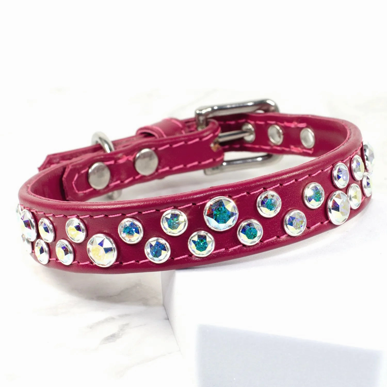 Chaos Theory Bling Dog Collar by Petiquette