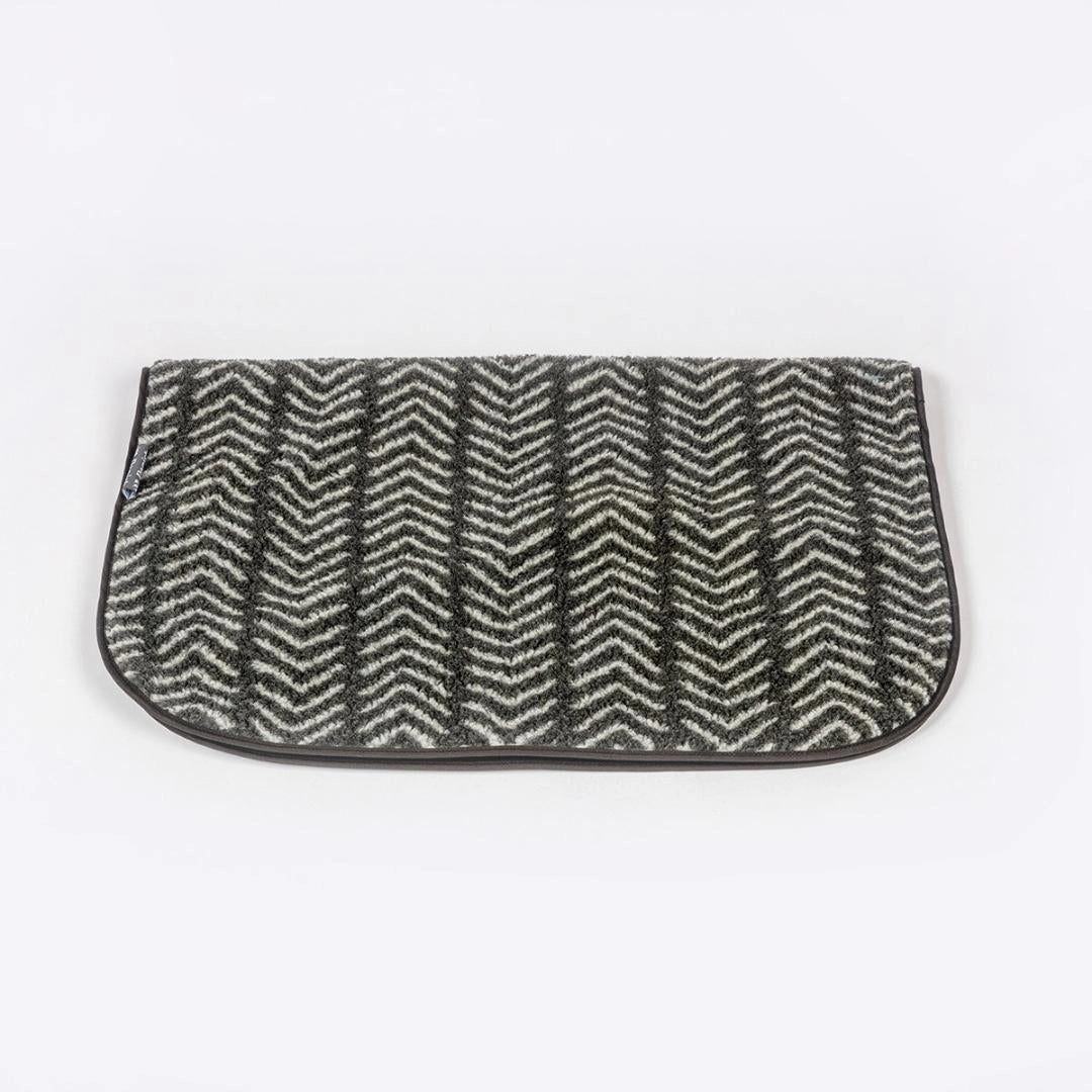 Charcoal Arrows Sherpa Fleece Pet Blanket