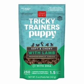 Cloud Star Tricky Trainers Puppy Soft & Chewy Lamb Dog Treats 5oz