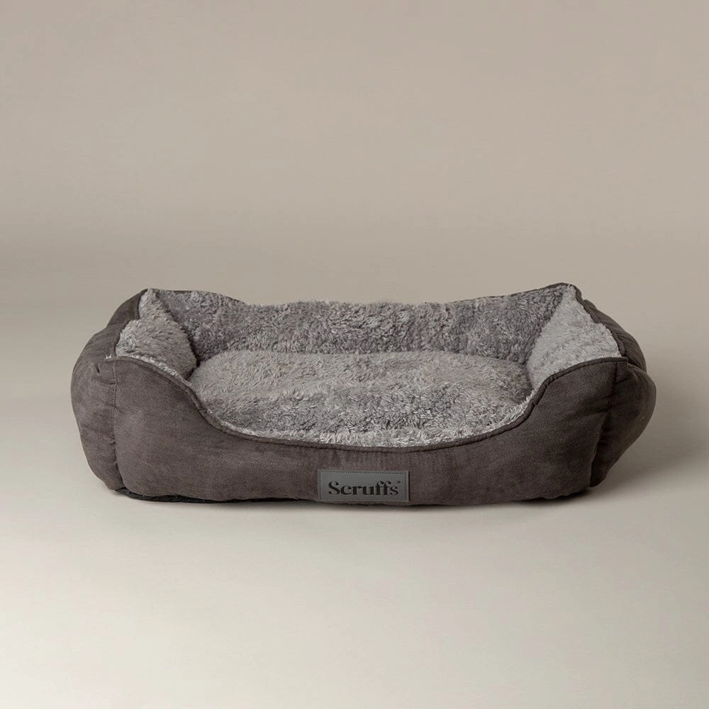 Cosy Soft-Walled Dog Bed - Grey