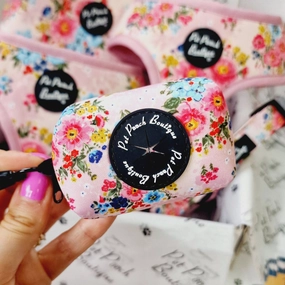 Cottage Floral Poo Bag Holder