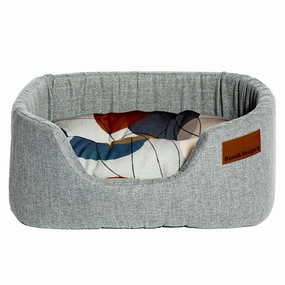 Danish Design Colour Block Silver Lux Slumber Bed