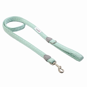 Dinky Dog Lead - Mint Quilt