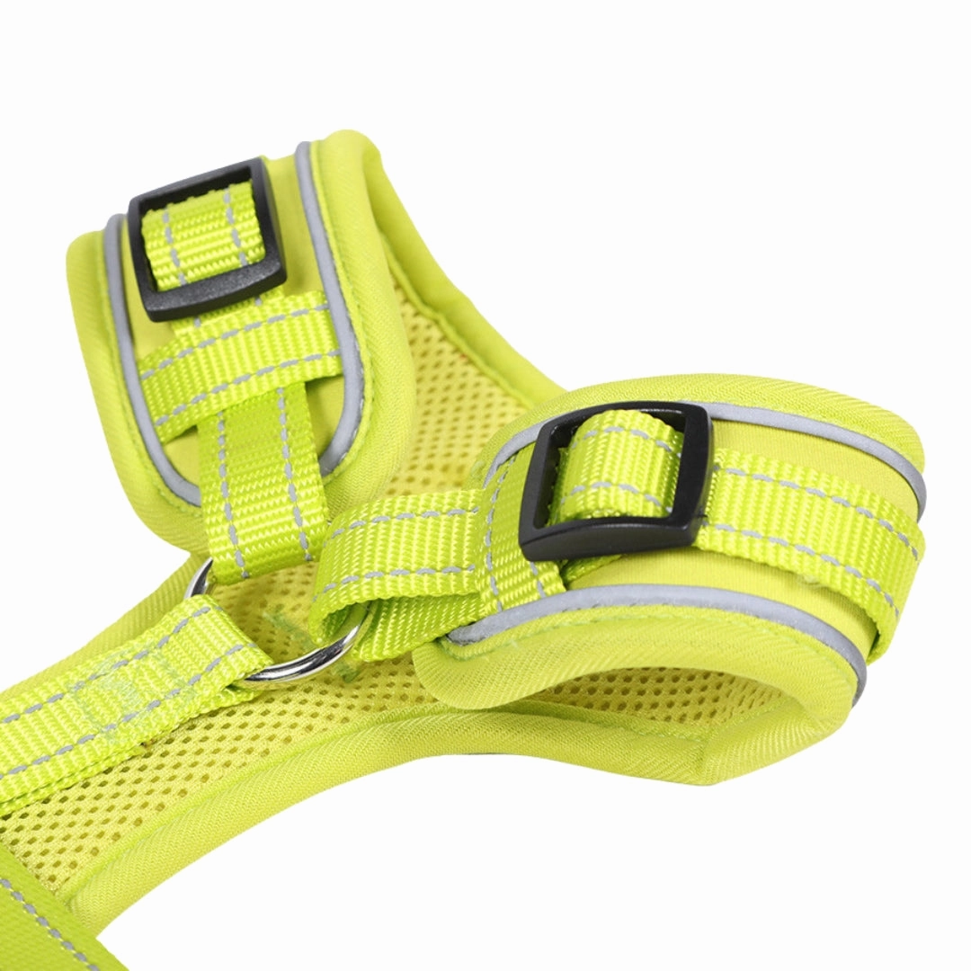 Doodlebone Adjustable Airmesh Dog Harness - Citrus