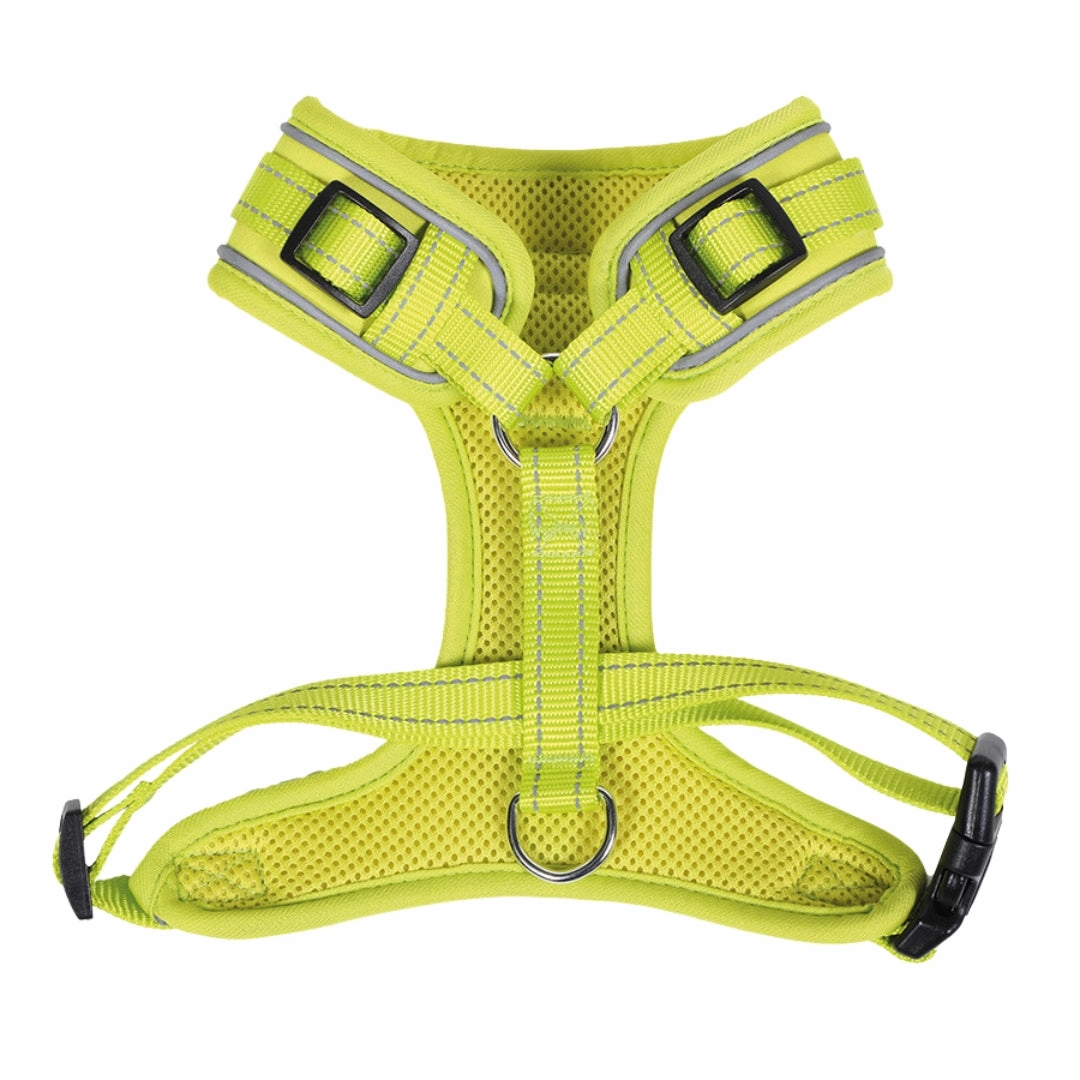 Doodlebone Adjustable Airmesh Dog Harness - Citrus
