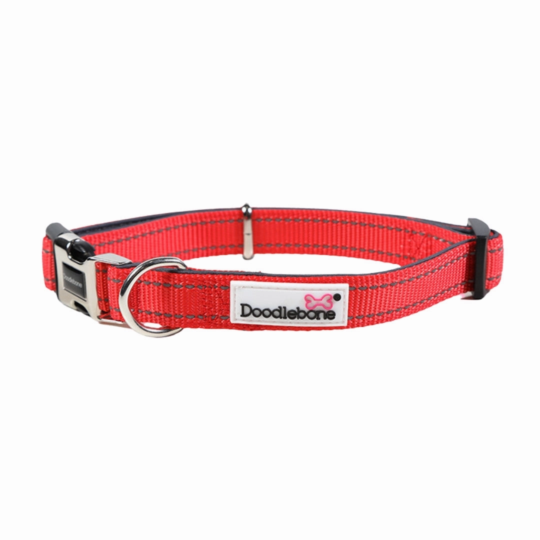 Doodlebone Adjustable Airmesh Dog Harness - Coral