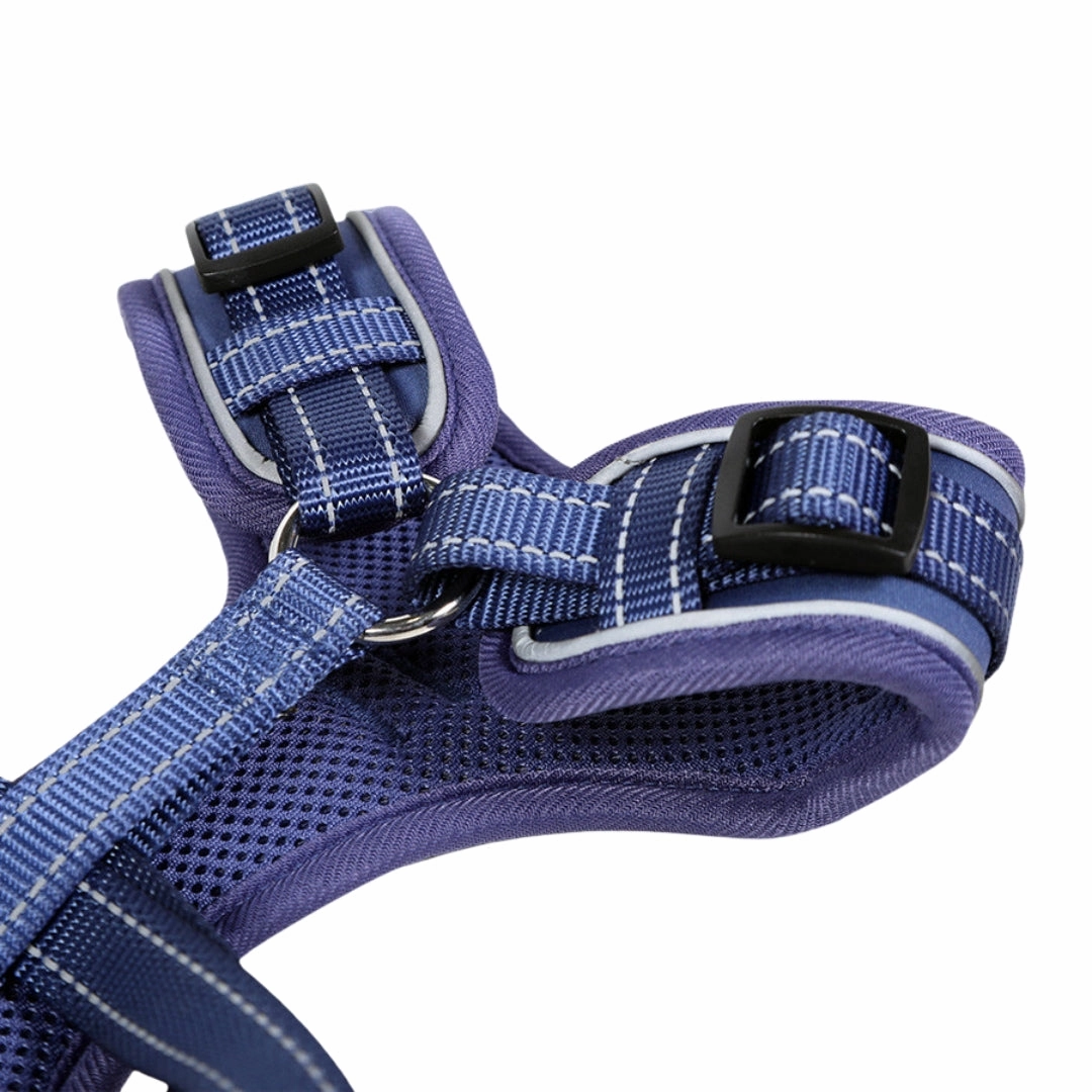 Doodlebone Adjustable Airmesh Dog Harness - Indigo