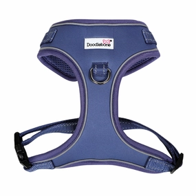 Doodlebone Adjustable Airmesh Dog Harness - Indigo
