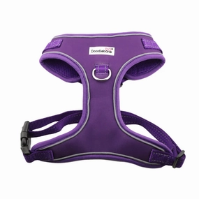 Doodlebone Adjustable Airmesh Dog Harness - Violet