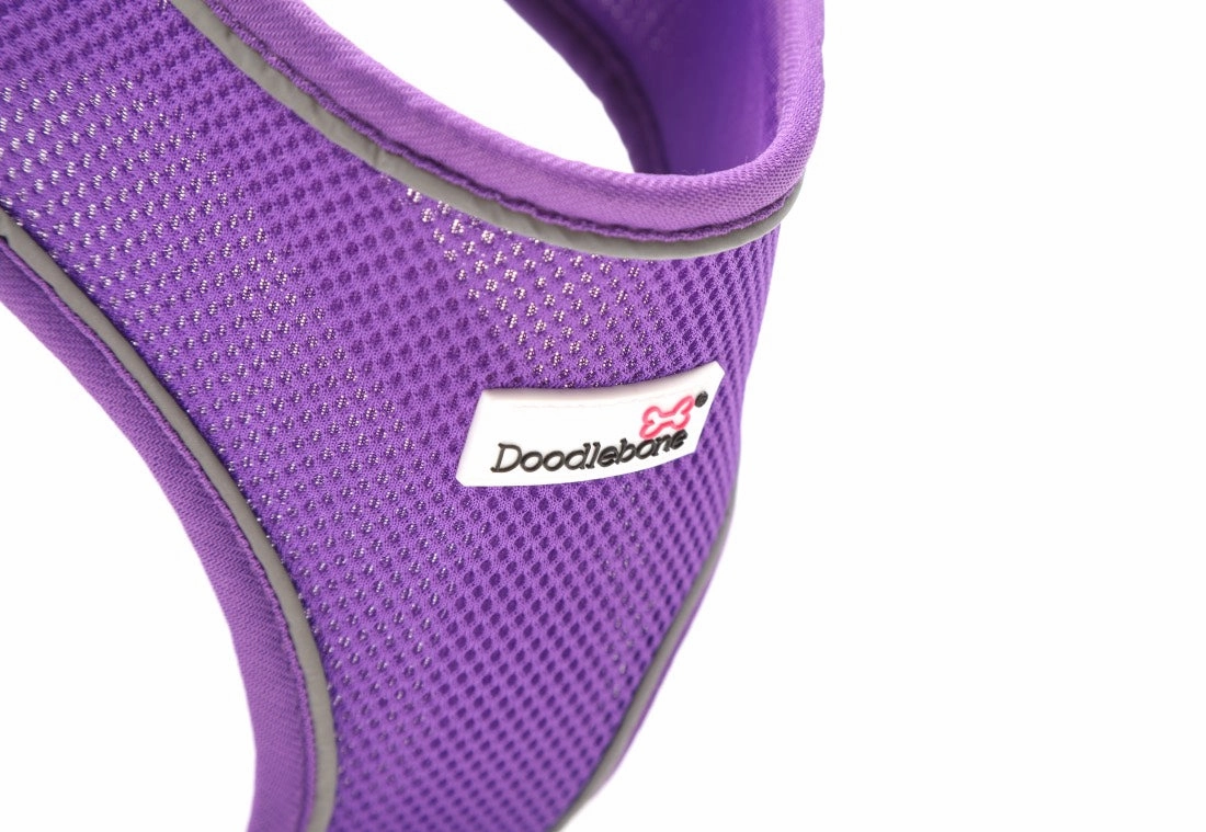 Doodlebone Airmesh Dog Harness - Violet Purple
