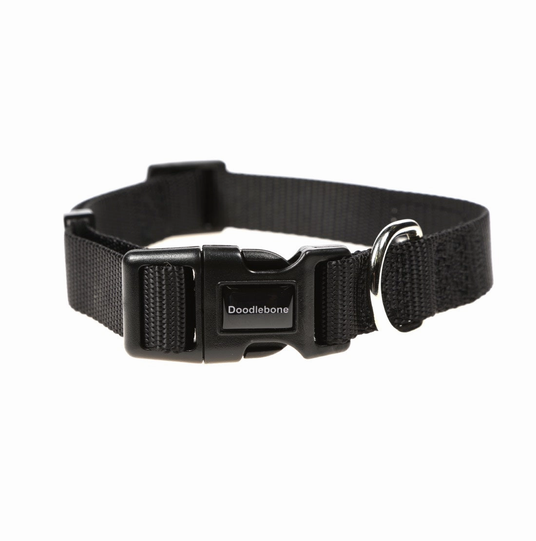 Doodlebone Black Coal Dog Collar