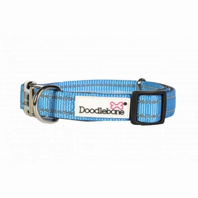 Doodlebone Padded Dog Collar - Cornflower