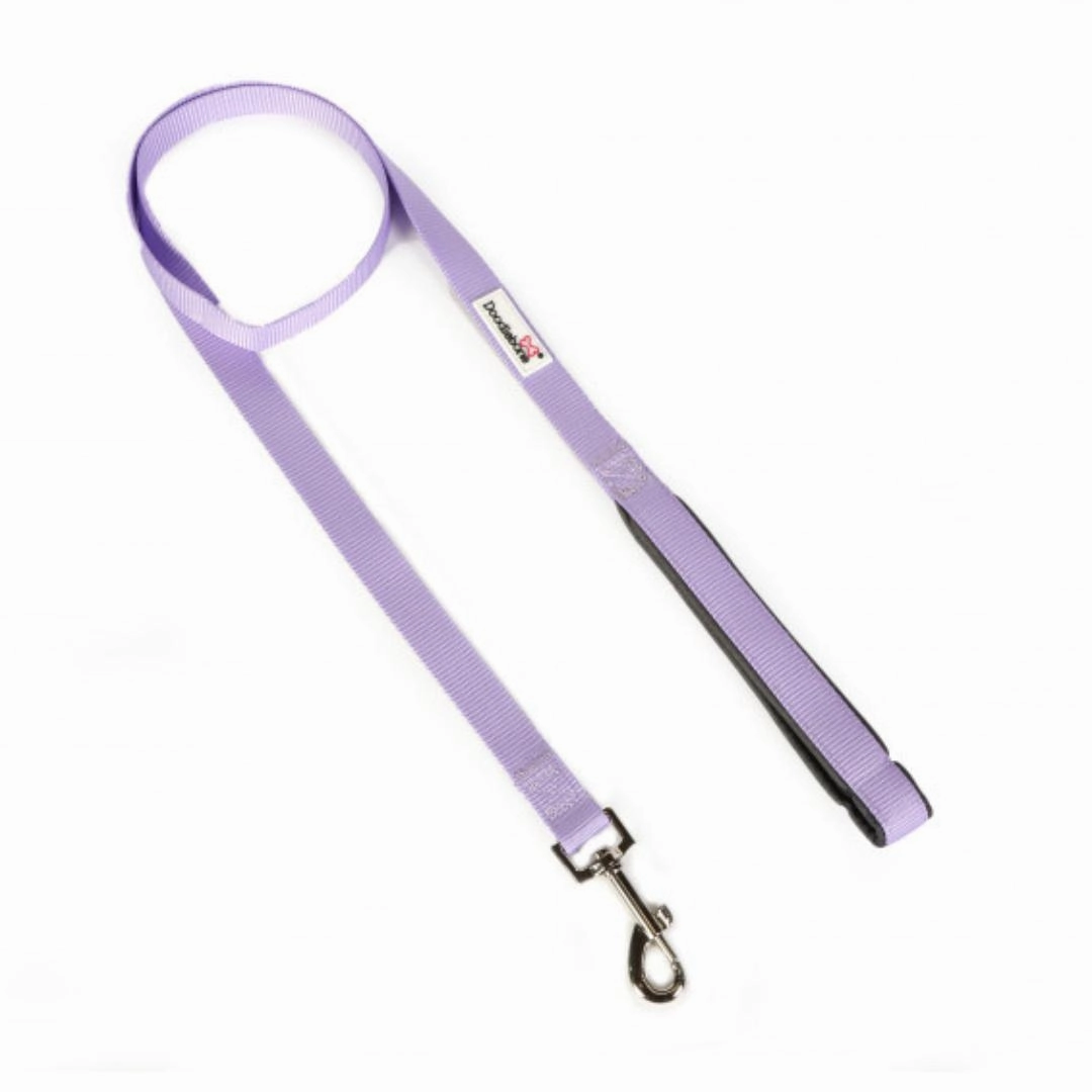 Doodlebone Padded Dog Collar - Lilac