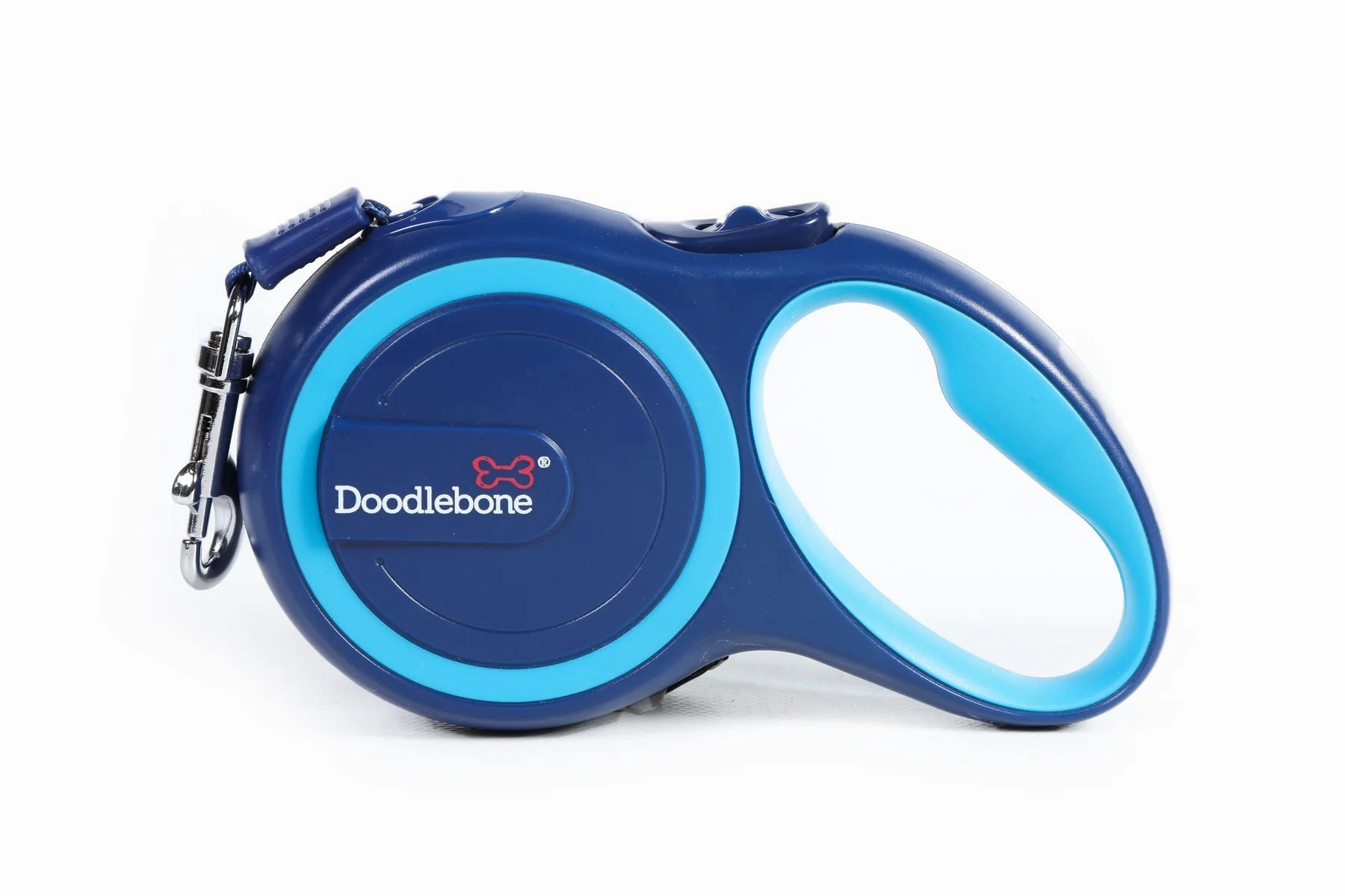 Doodlebone Retractable Dog Lead Sapphire Blue