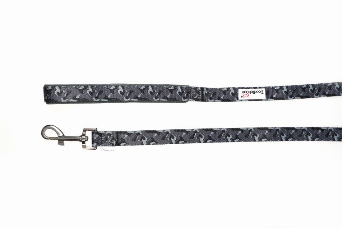 Doodlebone Smokey Grey Camo Dog Collar