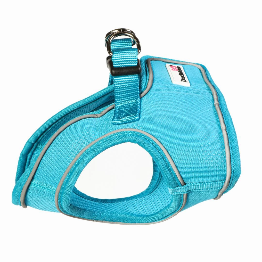 Doodlebone Snappy Dog Harness - Aqua Blue