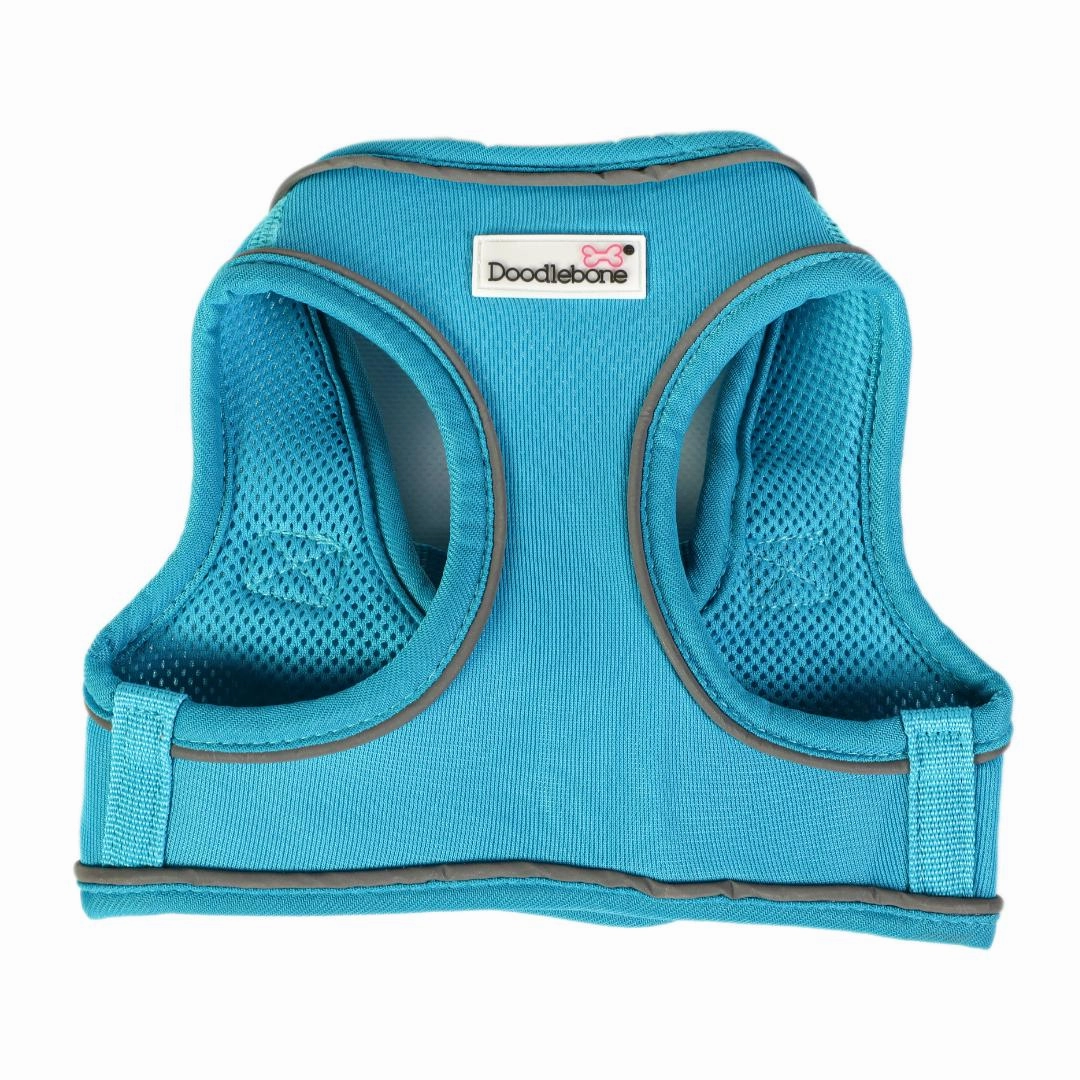 Doodlebone Snappy Dog Harness - Aqua Blue
