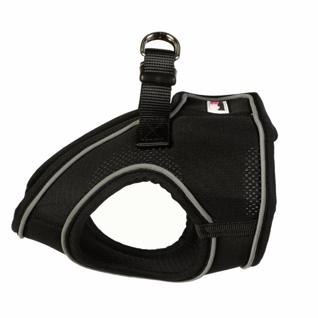 Doodlebone Snappy Dog Harness - Coal Black