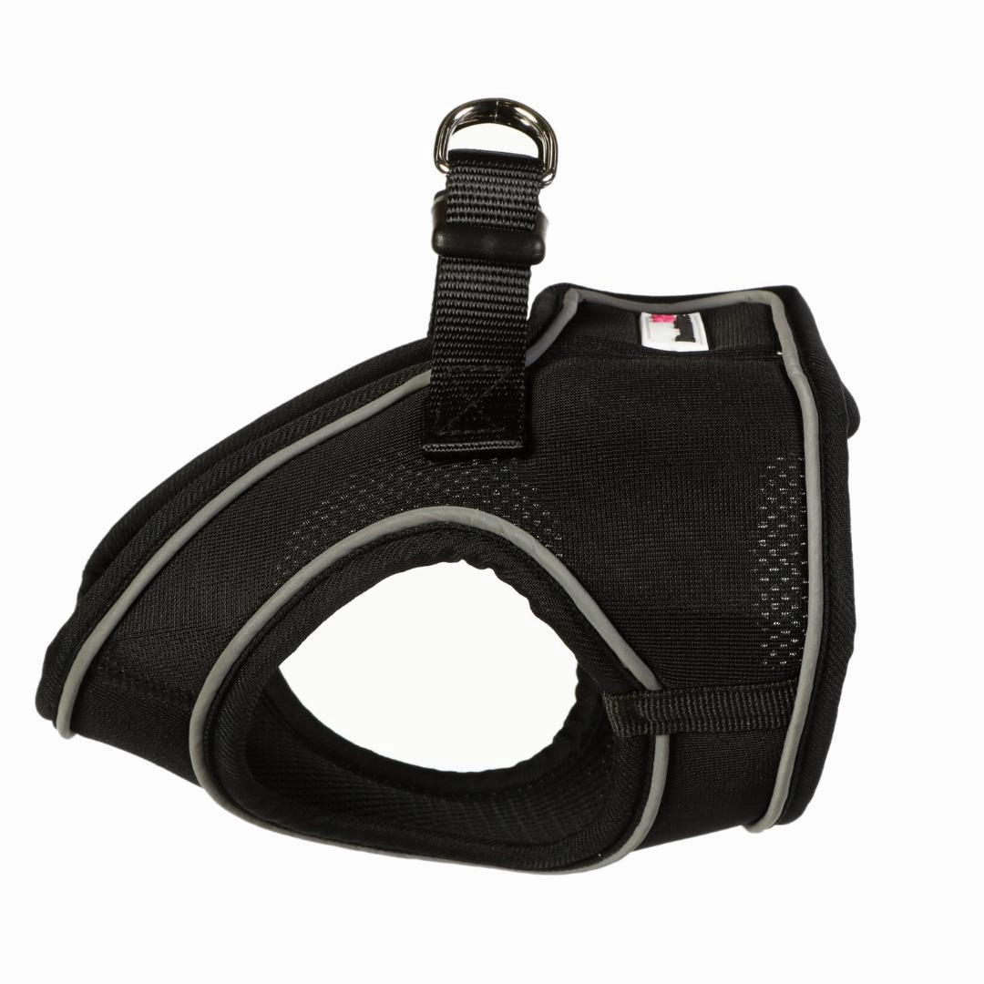 Doodlebone Snappy Dog Harness - Coal Black
