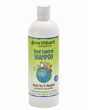 EarthBath Shed Control Shampoo for Dogs & Cats 16oz