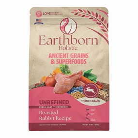 Earthborn Unrefined Ancient Grains Rabbit 4lb