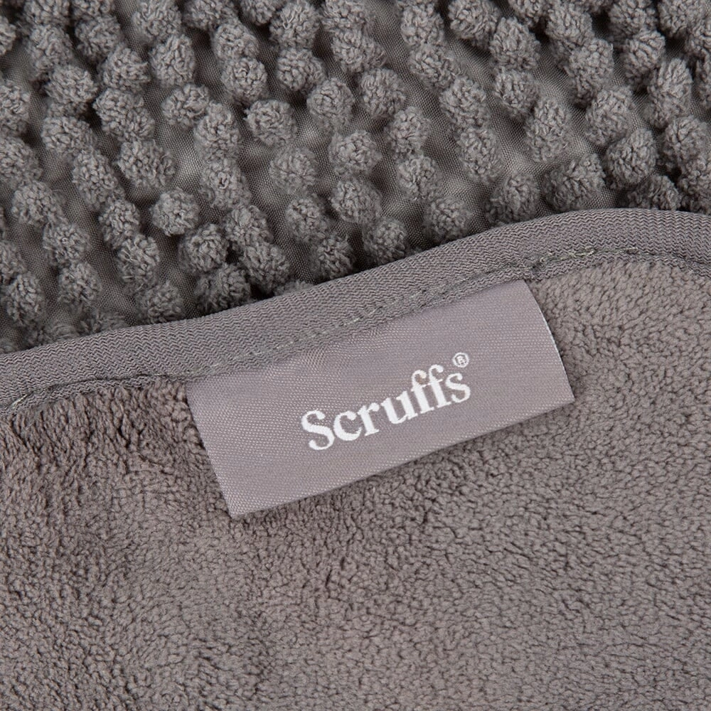 Expedition Deluxe Noodle & Microfibre Dog Drying Coat - Storm Grey