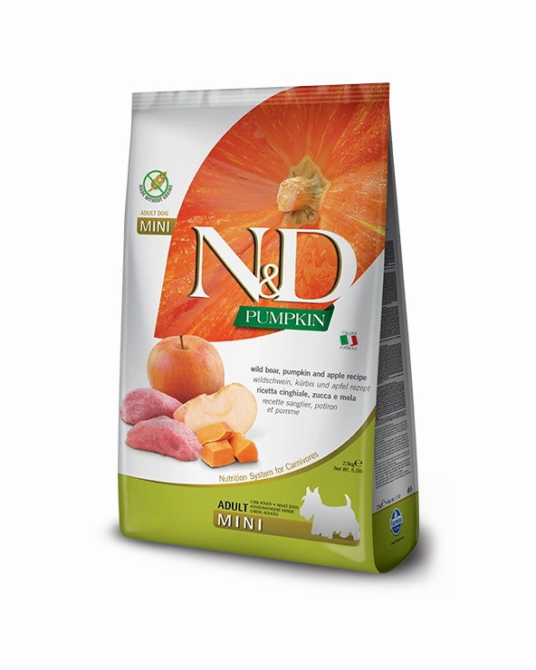 Farmina N&D Pumpkin Boar & Apple Adult Mini Dry Dog Food 15.4lb