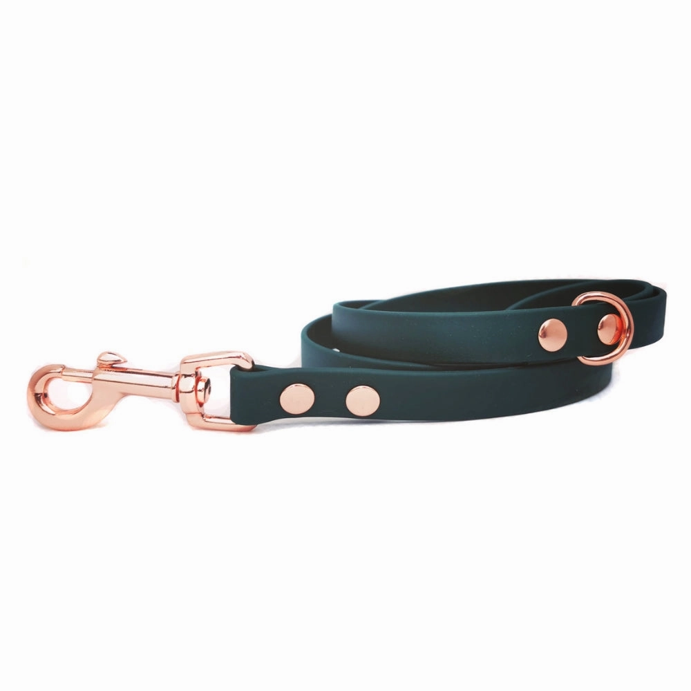 Forest Green Biothane Vegan Dog Collar